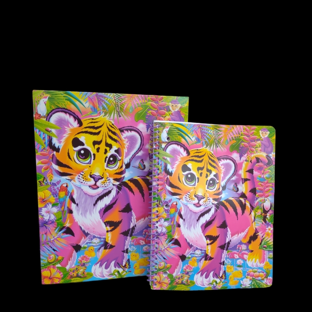 New Lisa Frank Forrest Folder and Spiral hard to find NEW